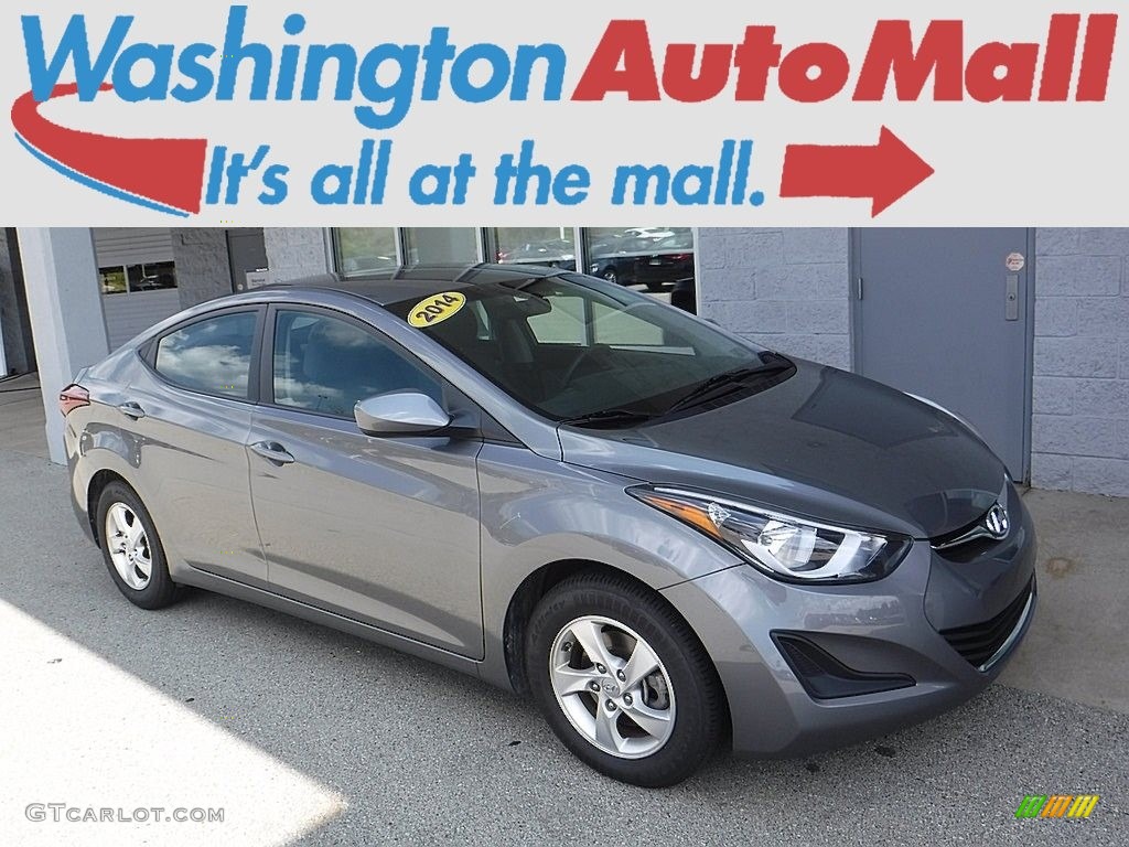 2014 Elantra SE Sedan - Gray / Gray photo #1