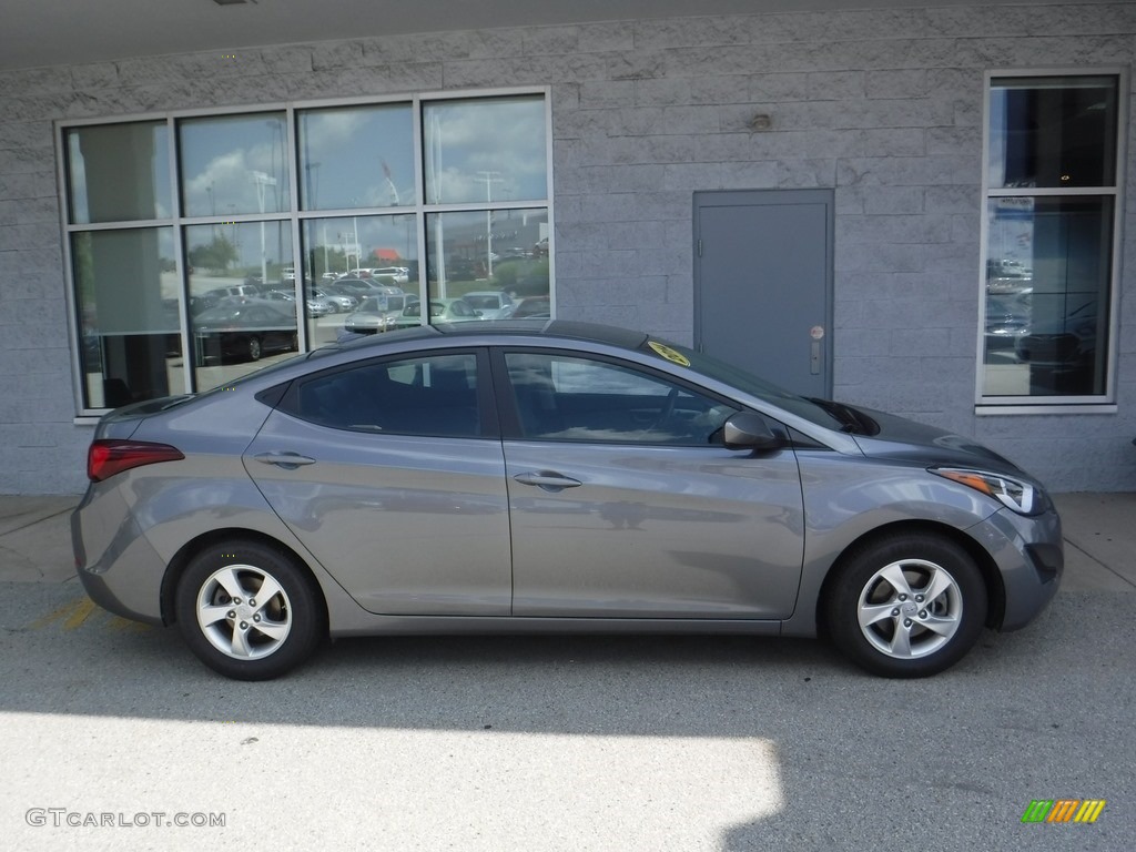 2014 Elantra SE Sedan - Gray / Gray photo #2