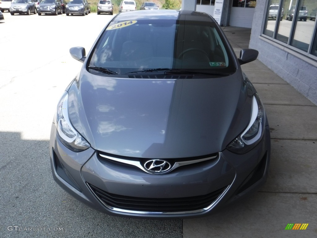 2014 Elantra SE Sedan - Gray / Gray photo #4