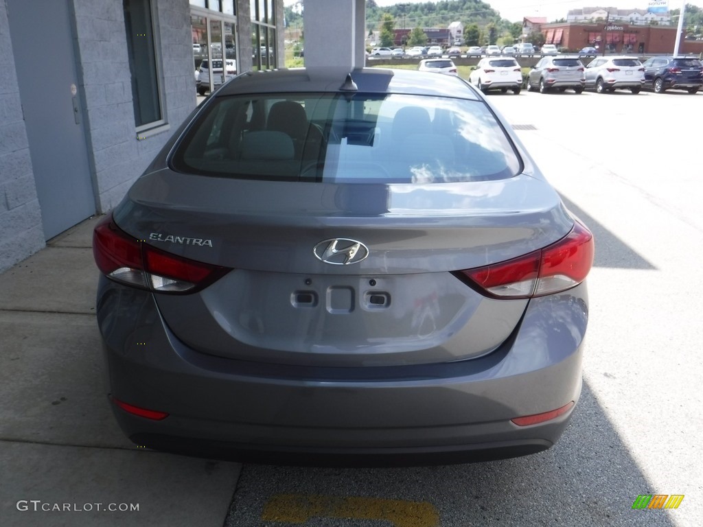 2014 Elantra SE Sedan - Gray / Gray photo #7