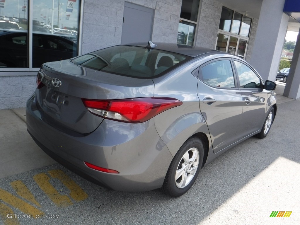 2014 Elantra SE Sedan - Gray / Gray photo #8