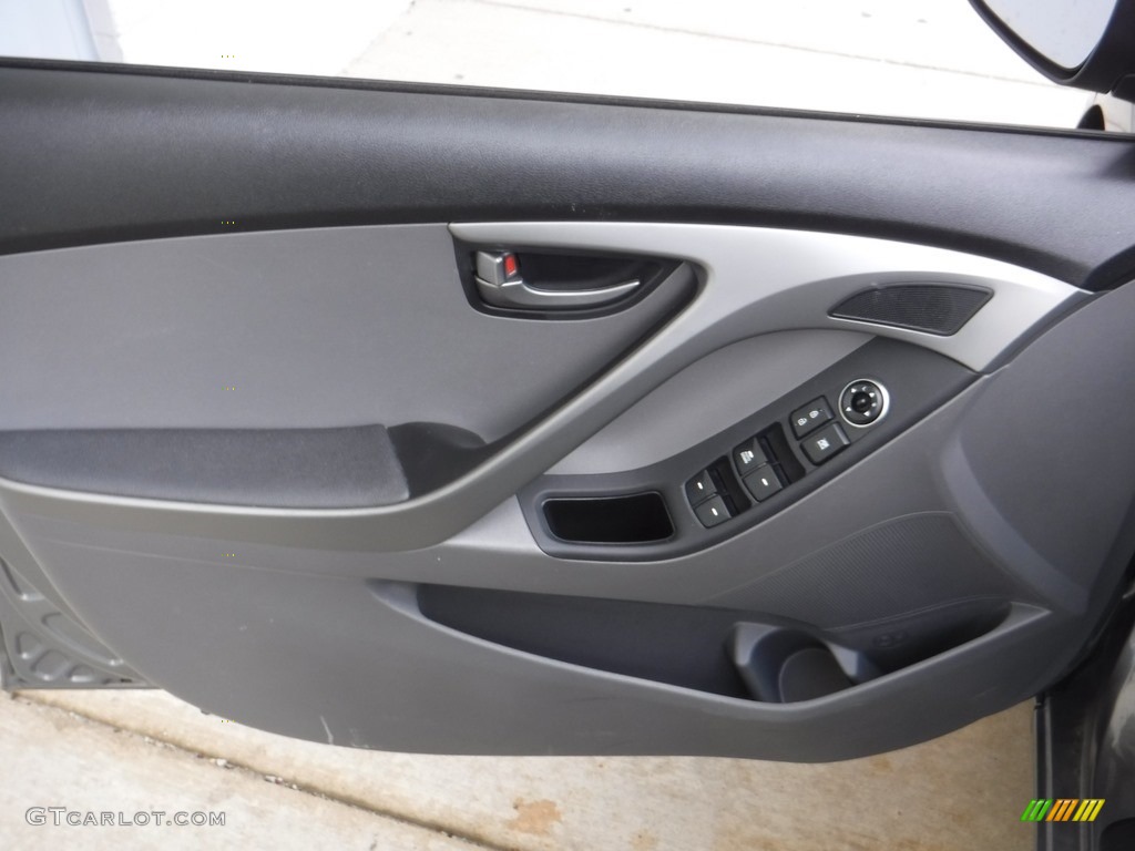 2014 Elantra SE Sedan - Gray / Gray photo #9