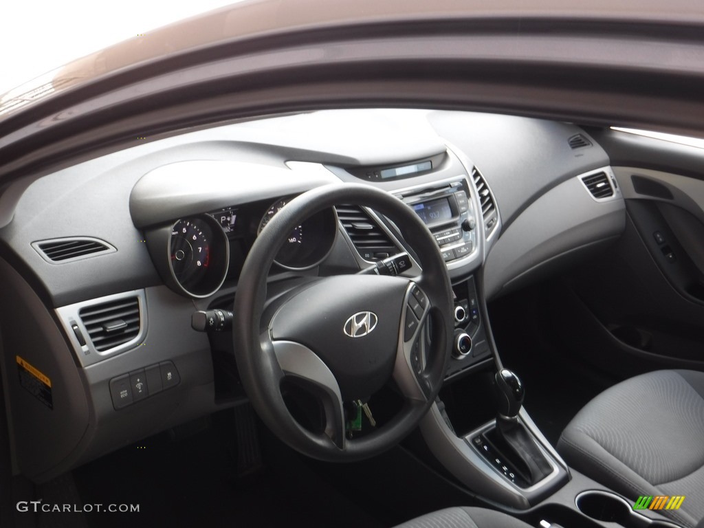 2014 Elantra SE Sedan - Gray / Gray photo #10