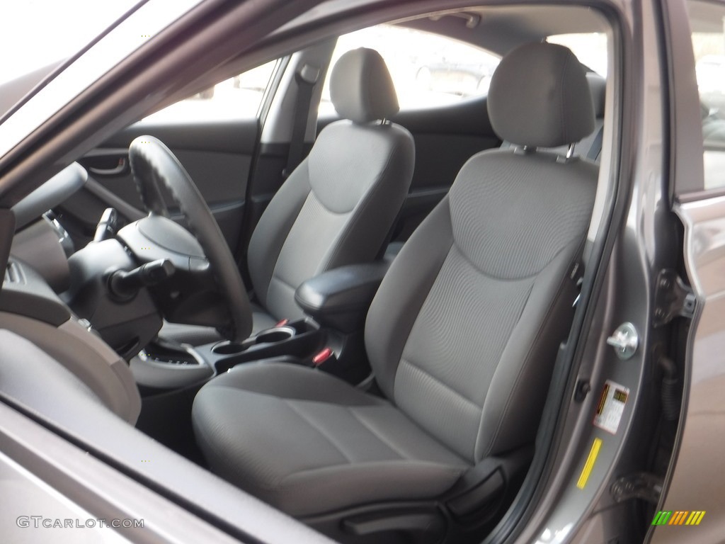 2014 Elantra SE Sedan - Gray / Gray photo #11