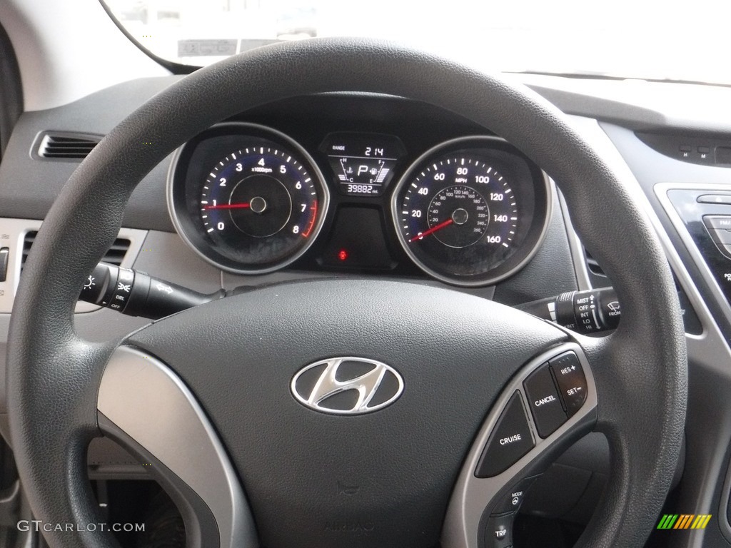 2014 Elantra SE Sedan - Gray / Gray photo #14