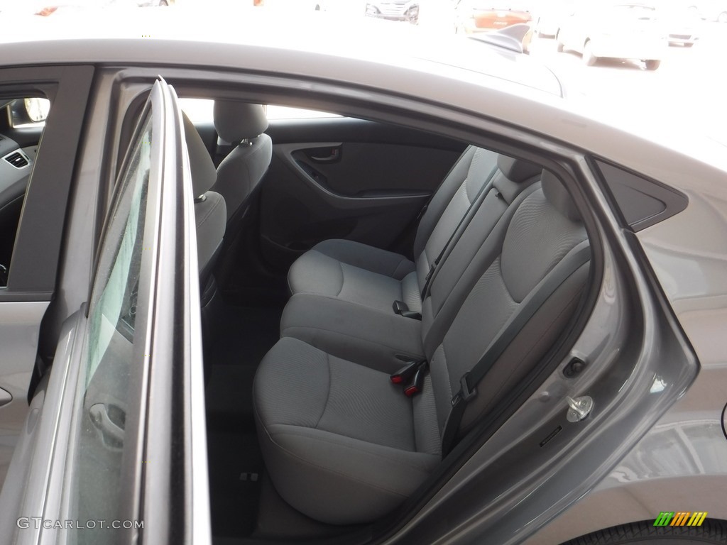 2014 Elantra SE Sedan - Gray / Gray photo #16