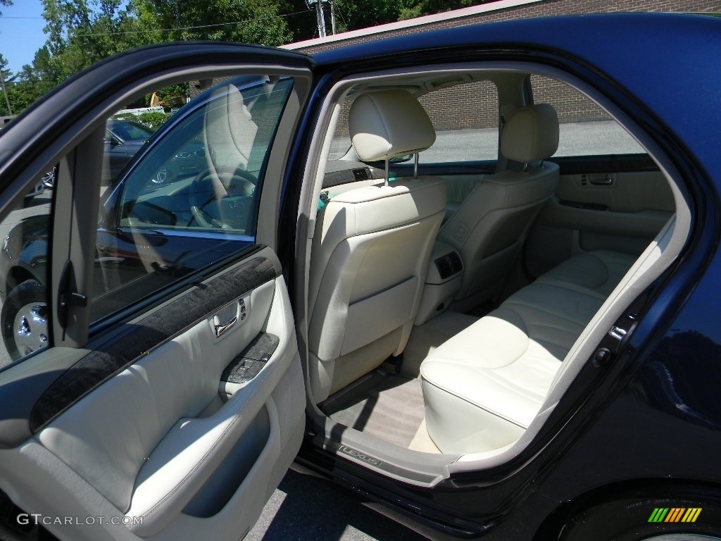 2003 LS 430 Sedan - Blue Onyx Pearl / Ivory photo #19
