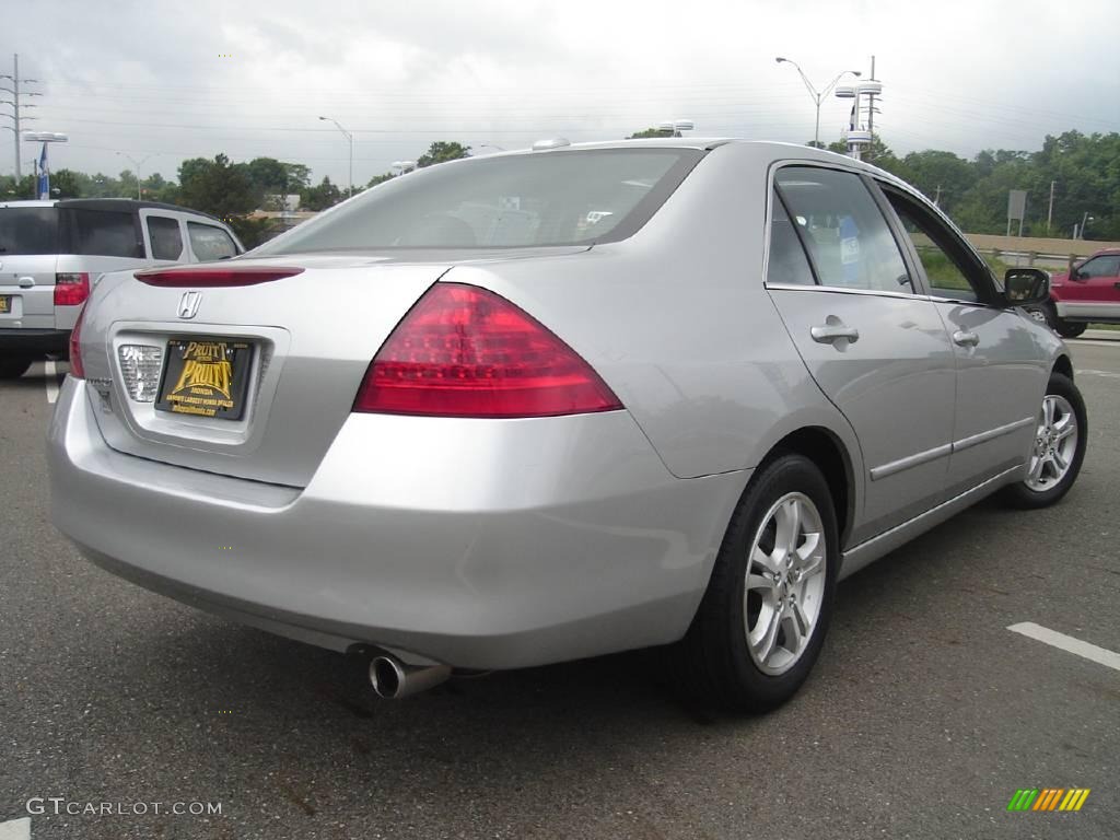 2006 Accord EX-L Sedan - Alabaster Silver Metallic / Black photo #5