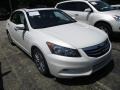 White Diamond Pearl - Accord EX-L V6 Sedan Photo No. 2