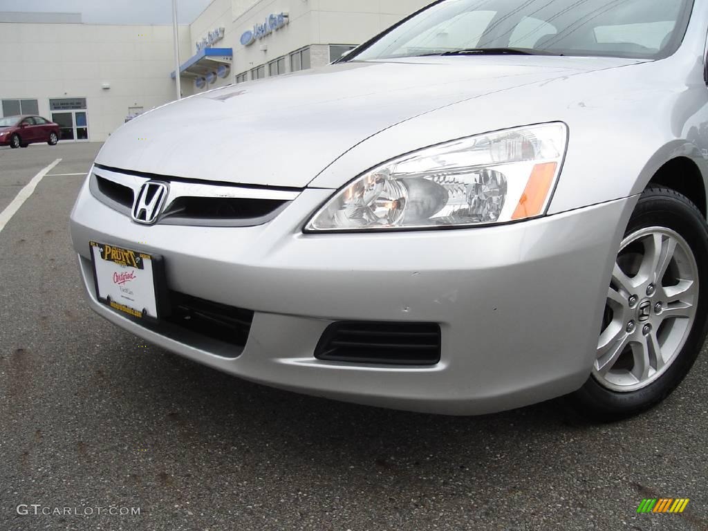 2006 Accord EX-L Sedan - Alabaster Silver Metallic / Black photo #9