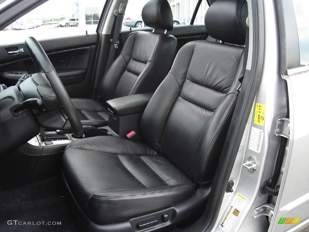 2006 Accord EX-L Sedan - Alabaster Silver Metallic / Black photo #13
