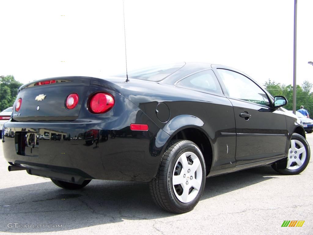 2008 Cobalt LT Coupe - Black / Ebony photo #6