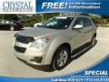 Champagne Silver Metallic 2014 Chevrolet Equinox LT