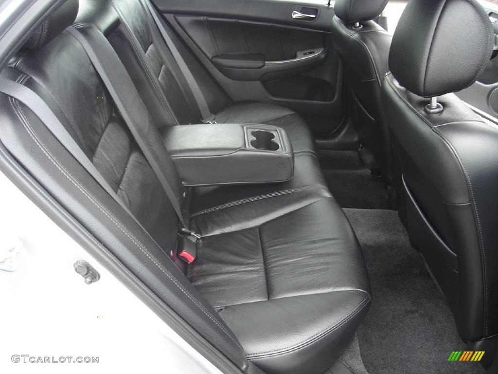 2006 Accord EX-L Sedan - Alabaster Silver Metallic / Black photo #15