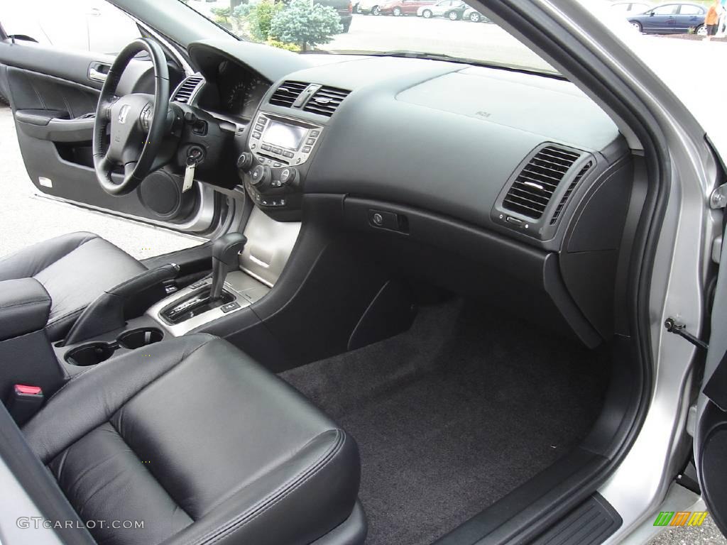 2006 Accord EX-L Sedan - Alabaster Silver Metallic / Black photo #19