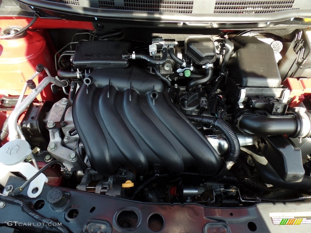 2015 Versa 1.6 SV Sedan - Red Brick / Charcoal photo #16