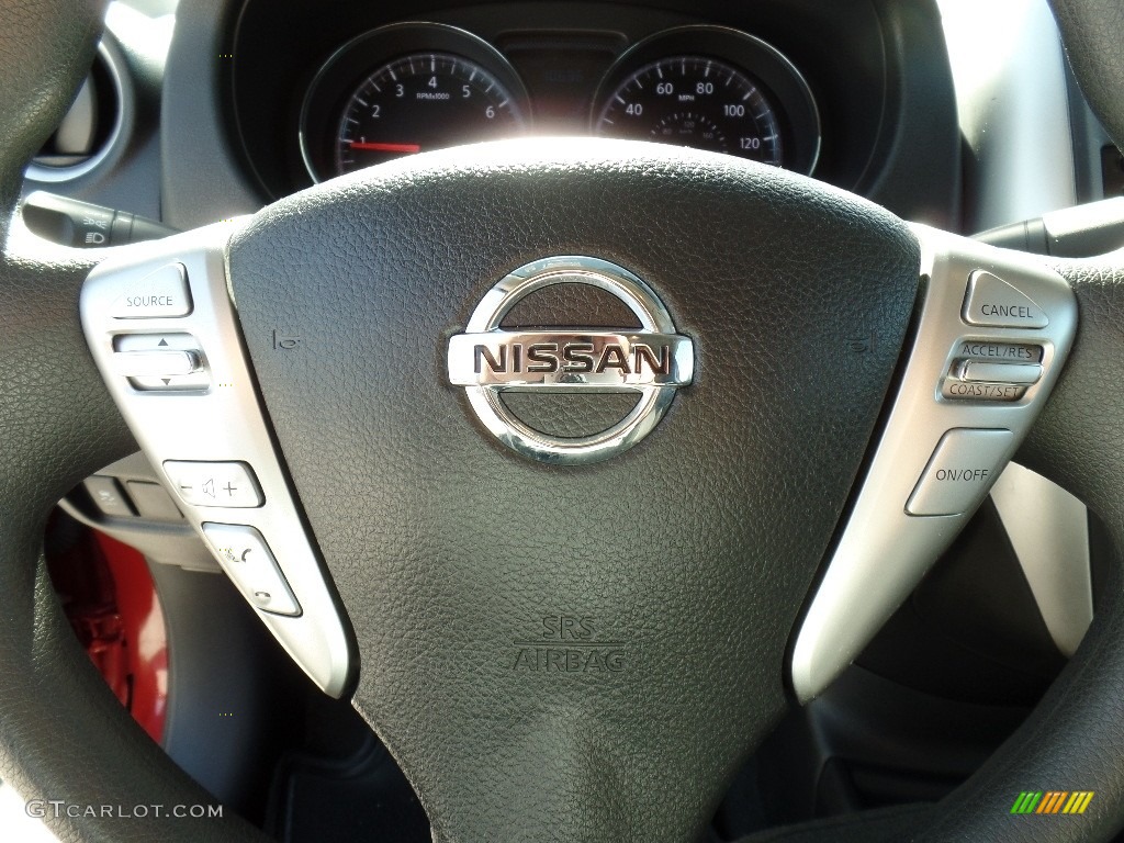 2015 Versa 1.6 SV Sedan - Red Brick / Charcoal photo #21