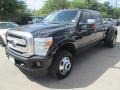 2016 Shadow Black Ford F350 Super Duty Lariat Crew Cab 4x4 DRW  photo #19