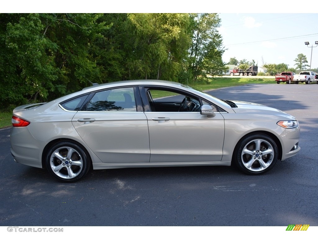 2016 Fusion SE - Tectonic Metallic / Charcoal Black photo #2