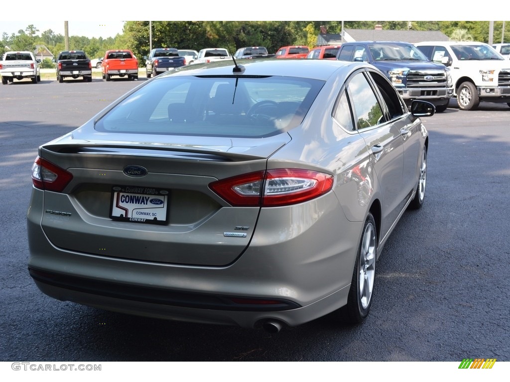 2016 Fusion SE - Tectonic Metallic / Charcoal Black photo #3