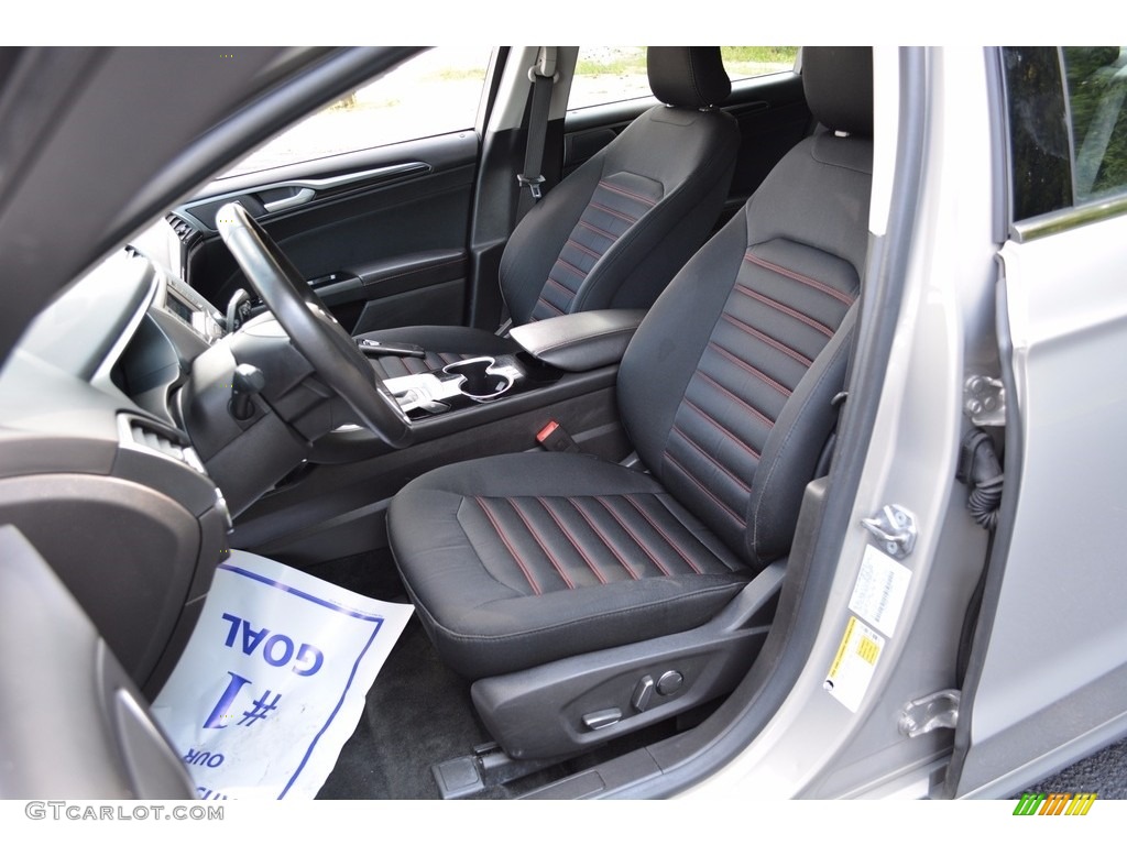 2016 Fusion SE - Tectonic Metallic / Charcoal Black photo #18