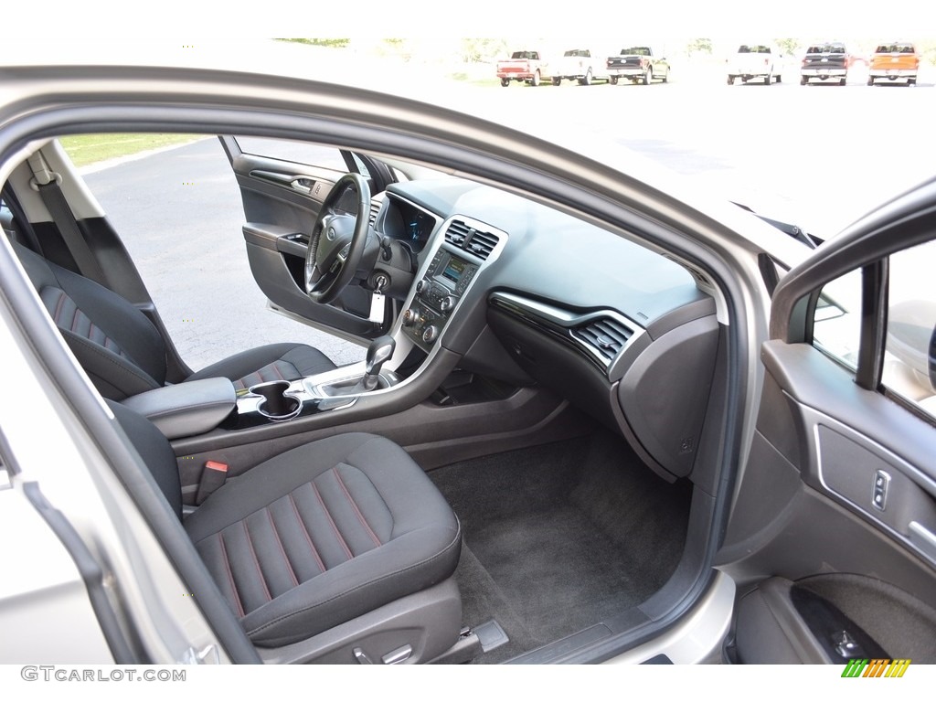 2016 Fusion SE - Tectonic Metallic / Charcoal Black photo #28
