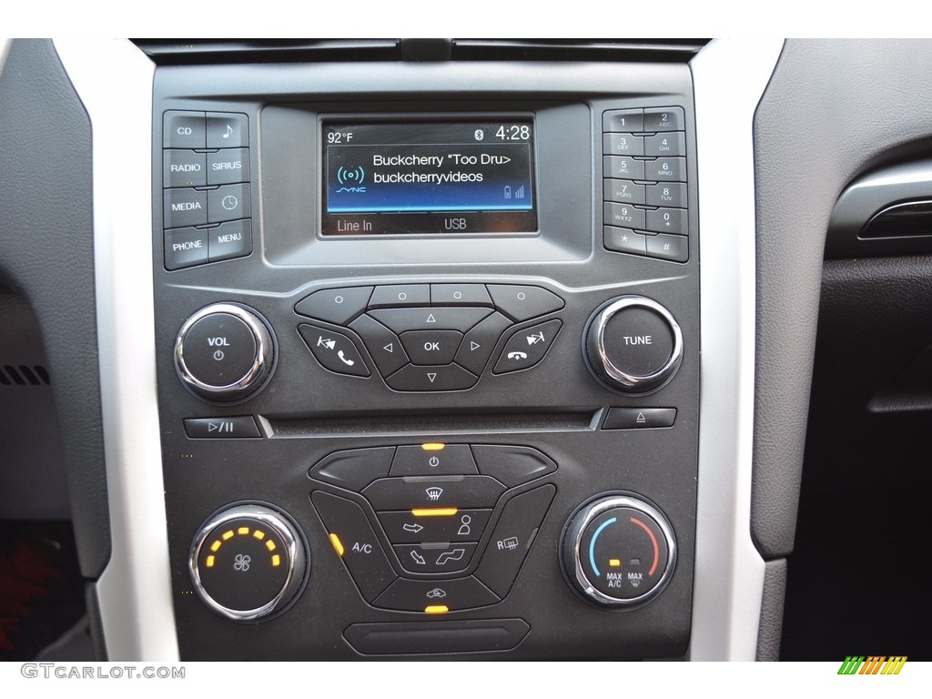 2016 Fusion SE - Tectonic Metallic / Charcoal Black photo #42