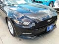 2017 Shadow Black Ford Mustang V6 Coupe  photo #2