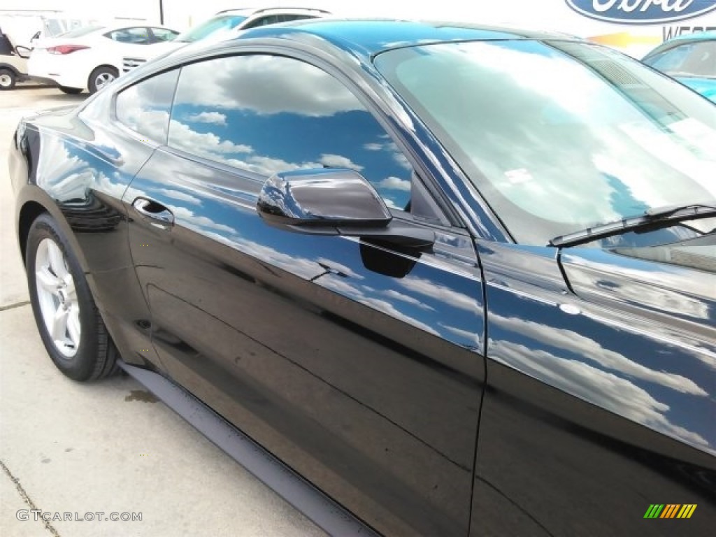 2017 Mustang V6 Coupe - Shadow Black / Ebony photo #4