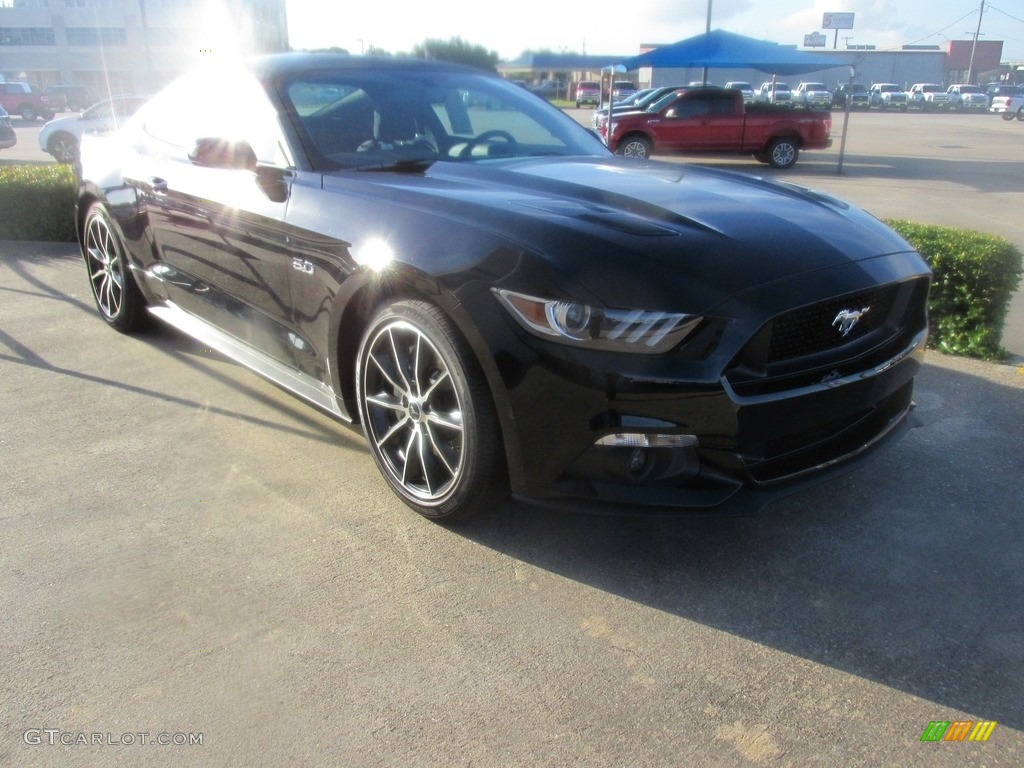 Shadow Black Ford Mustang