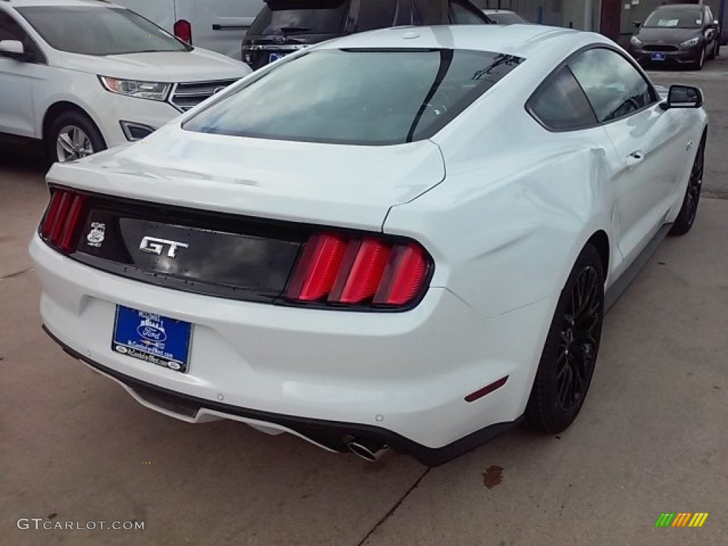 2017 Mustang GT Premium Coupe - Oxford White / Ebony photo #9