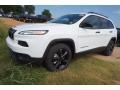 2016 Bright White Jeep Cherokee Sport  photo #1