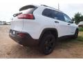 2016 Bright White Jeep Cherokee Sport  photo #3