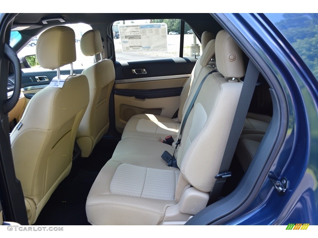 2017 Explorer FWD - Blue Jeans / Medium Light Camel photo #24