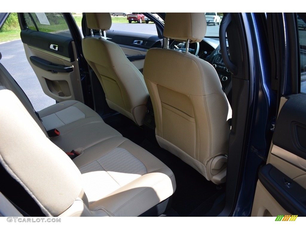 2017 Explorer FWD - Blue Jeans / Medium Light Camel photo #29