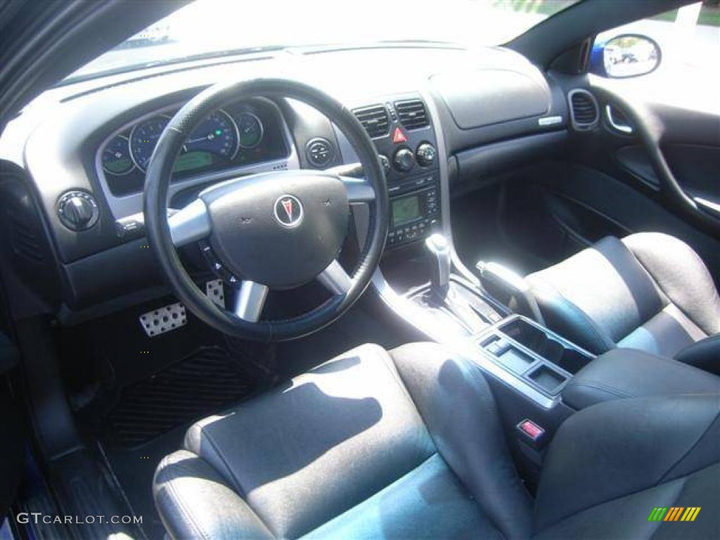 2004 GTO Coupe - Impulse Blue Metallic / Black photo #9