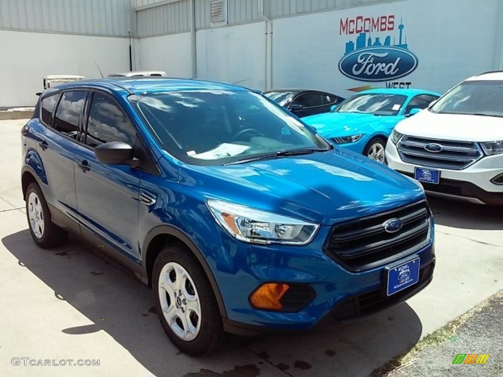 2017 Escape S - Lightning Blue / Charcoal Black photo #1