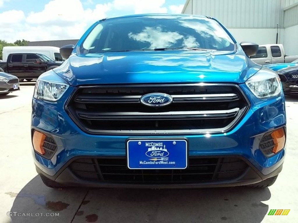 2017 Escape S - Lightning Blue / Charcoal Black photo #8