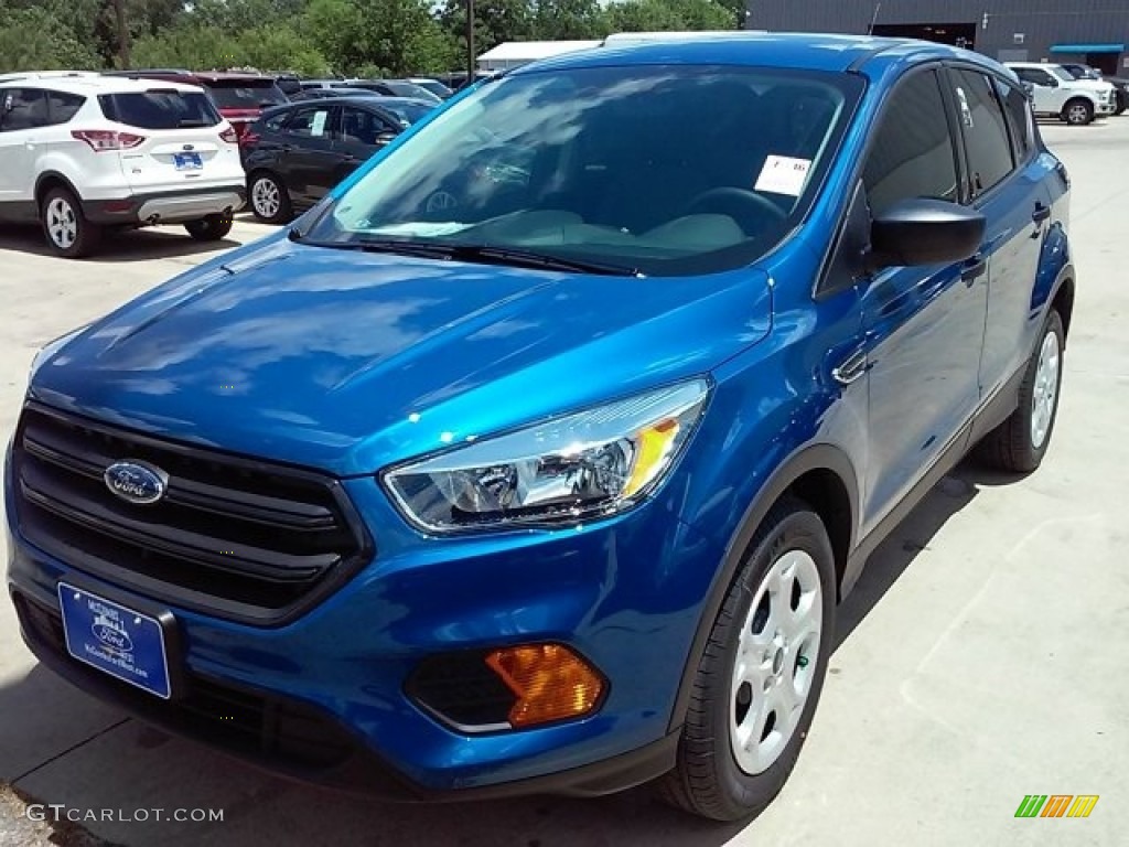 2017 Escape S - Lightning Blue / Charcoal Black photo #9