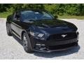 2017 Shadow Black Ford Mustang Ecoboost Coupe  photo #1