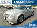 Radiant Silver Metallic 2011 Cadillac CTS 4 AWD Coupe