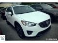 2016 Crystal White Pearl Mica Mazda CX-5 Grand Touring  photo #6