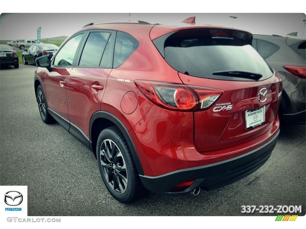 2016 CX-5 Grand Touring - Soul Red Metallic / Parchment photo #4