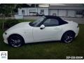 2016 Crystal White Pearl Mazda MX-5 Miata Grand Touring Roadster  photo #2