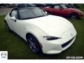 2016 Crystal White Pearl Mazda MX-5 Miata Grand Touring Roadster  photo #7