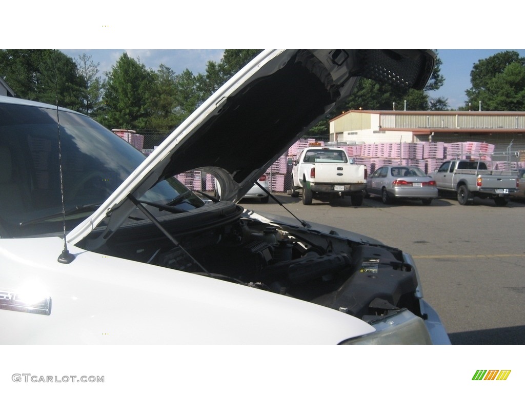 2004 F150 Lariat SuperCab - Oxford White / Tan photo #18