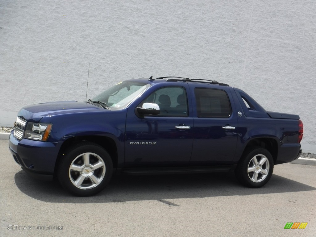 2013 Avalanche LS 4x4 - Blue Topaz Metallic / Ebony photo #2