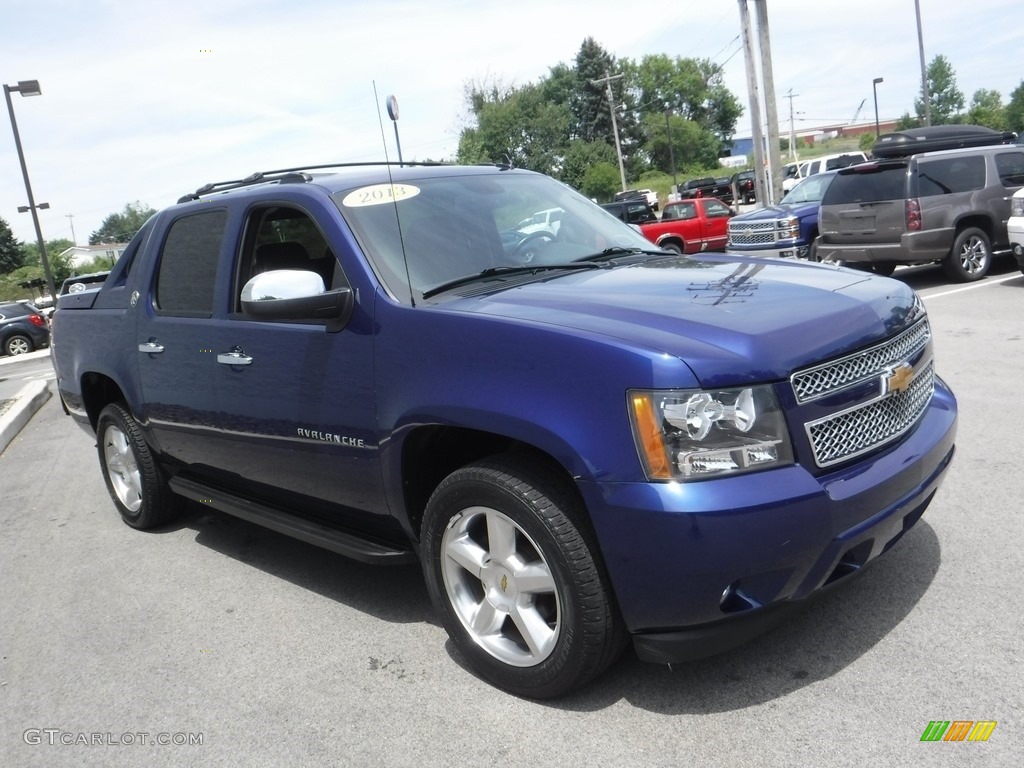2013 Avalanche LS 4x4 - Blue Topaz Metallic / Ebony photo #8