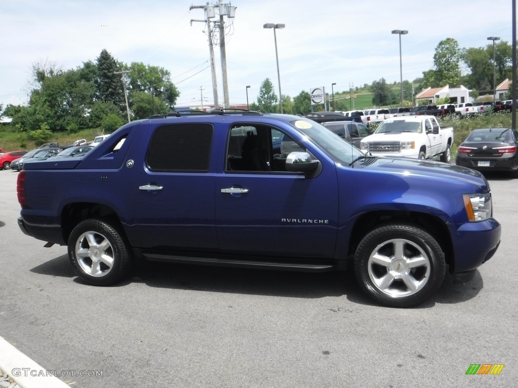 2013 Avalanche LS 4x4 - Blue Topaz Metallic / Ebony photo #9