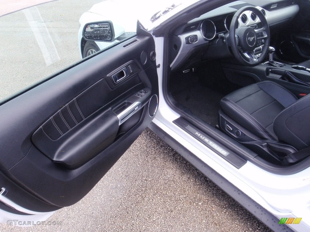2016 Mustang EcoBoost Premium Coupe - Oxford White / Ebony photo #17